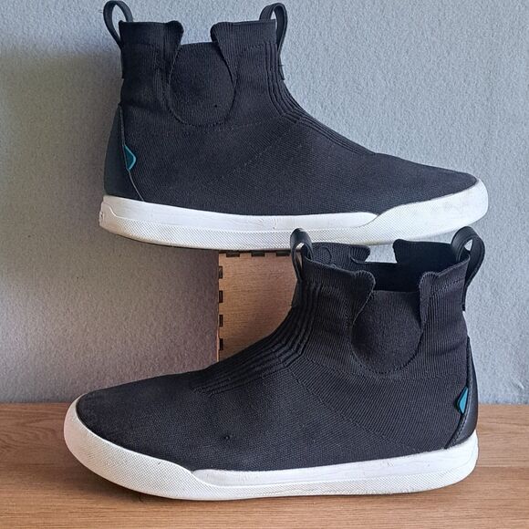 Vessi Men’s Weekend Chelsea Boot Black Size 11 Waterproof Slip-On Sneakers Shoes - Picture 4 of 12